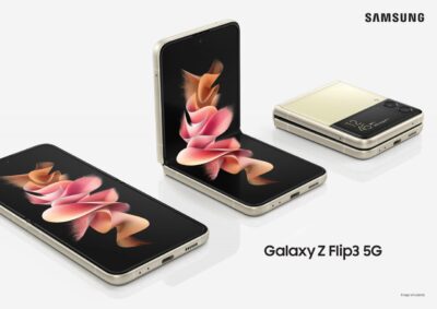 Samsung представила компактный гибкий смартфон Galaxy Z Flip3